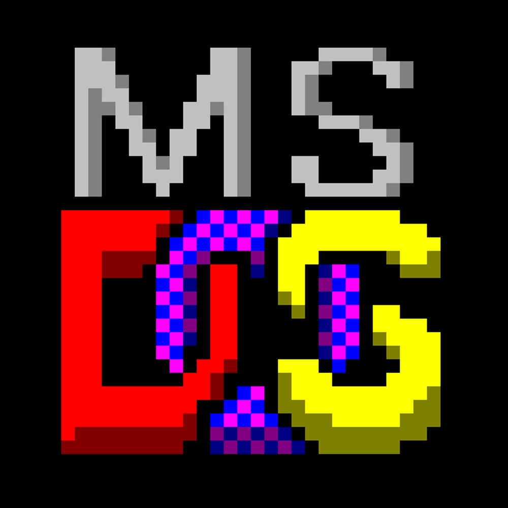 An image for MS-DOS [Retro-PC series]