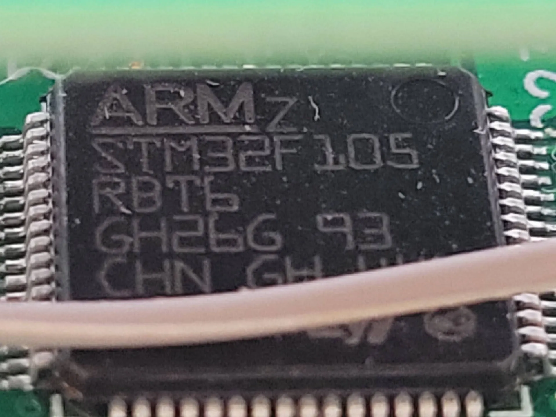 STM32F on DDI3 board