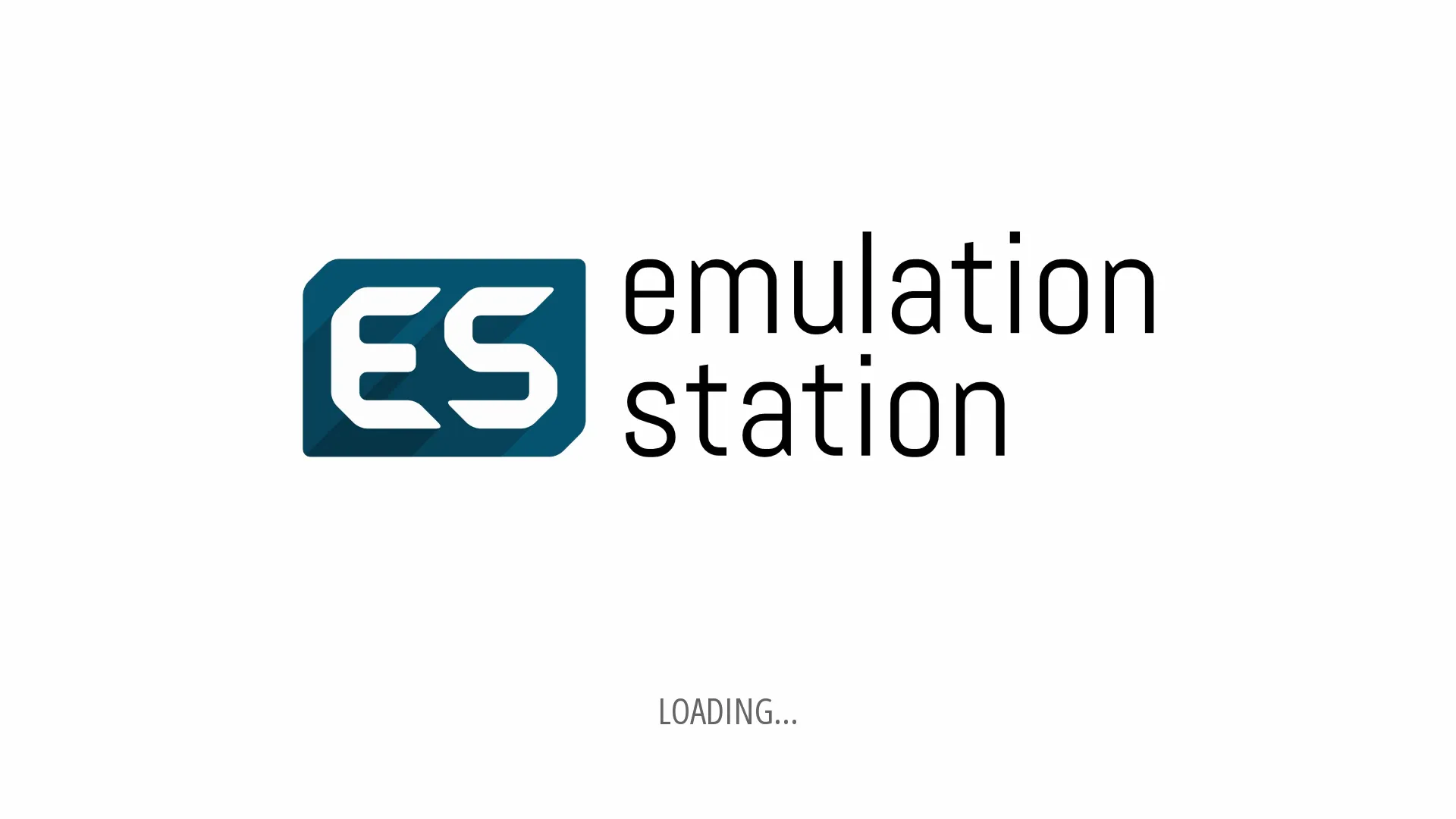 EmulationStation is loading