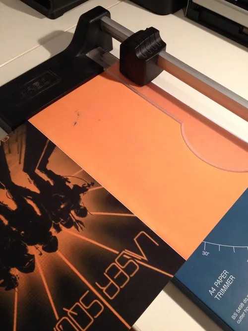 Cutting the printed manual